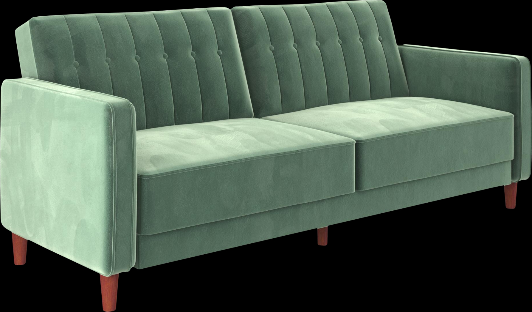Boxmeer Light Green Futon - Thumbnail - Image 1