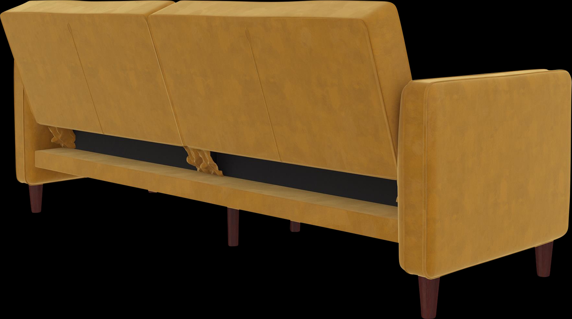 Boxmeer Mustard Futon - Thumbnail - Image 9
