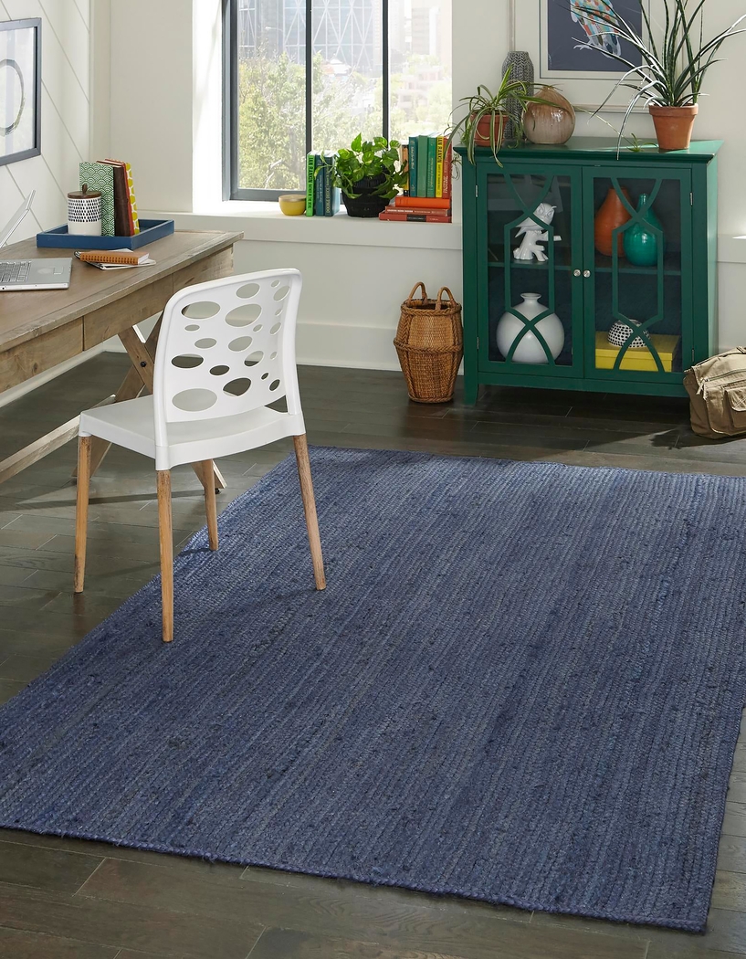 Boxwood Navy 9' x 12' Rug - Thumbnail - Image 2