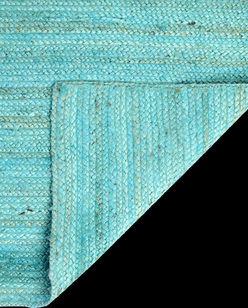 Boxwood Turquoise 5'1 x 8' Rug - Thumbnail - Image 7