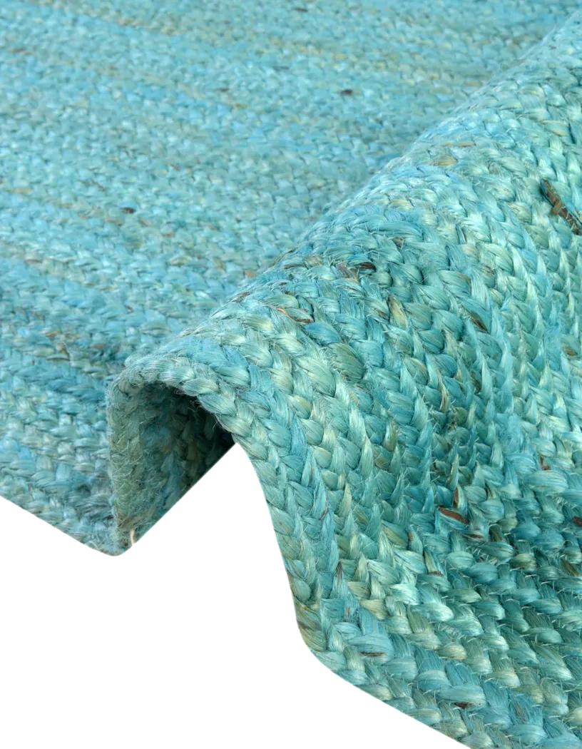 Boxwood Turquoise 9' x 12' Rug - Thumbnail - Image 6