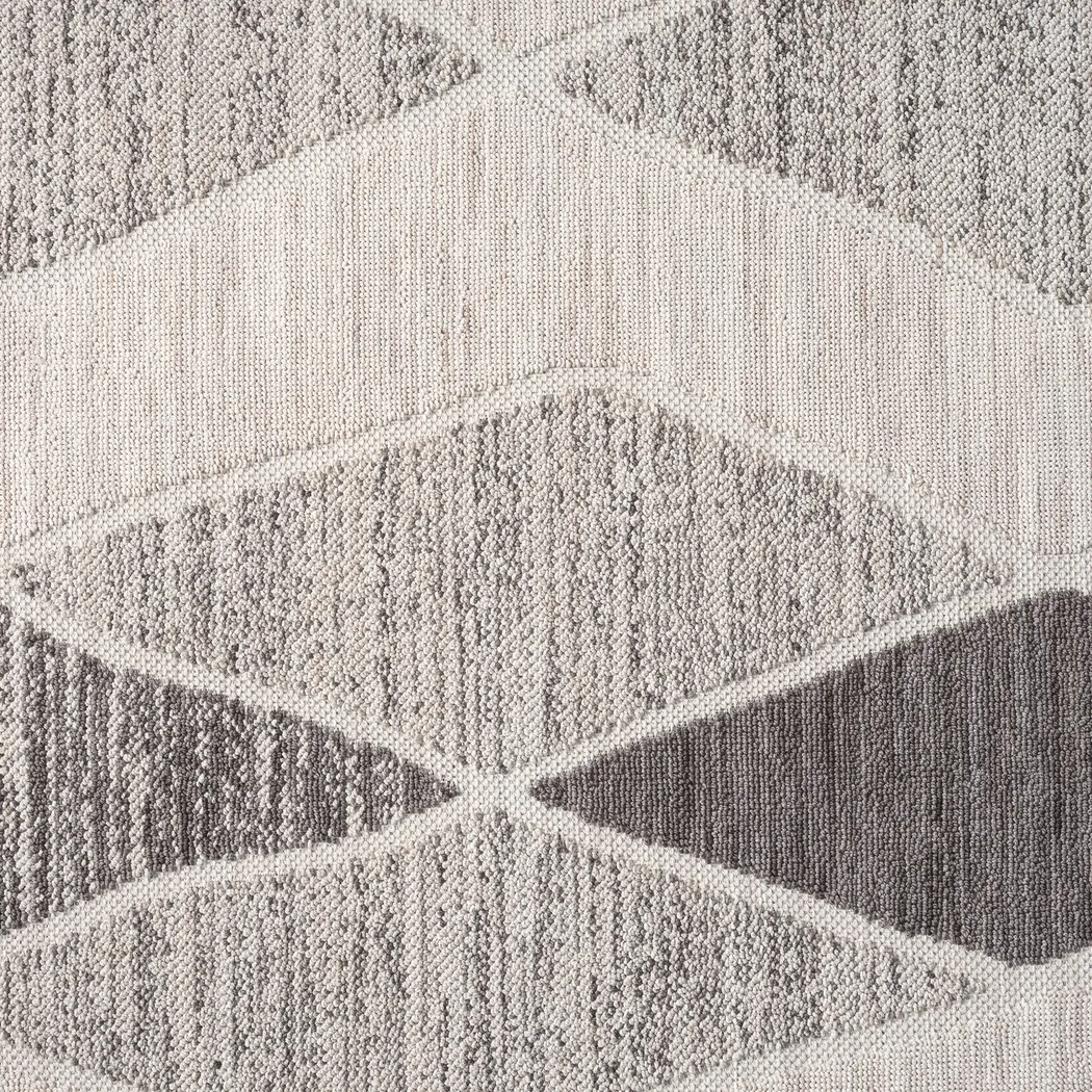 Boyale Gray 7'10 x 9'10 Indoor/Outdoor Rug - Image 6