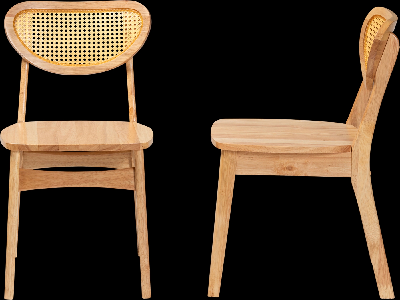 Boycher Light Brown Dining Chair, Set of 2 - Thumbnail - Image 4