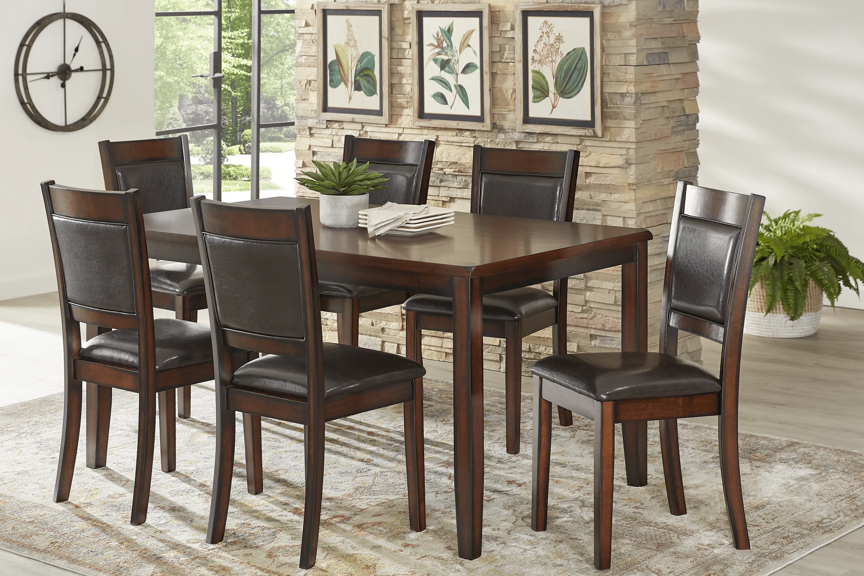 Boyer Creek Brown 5 Pc Dining Room - Thumbnail - Image 1