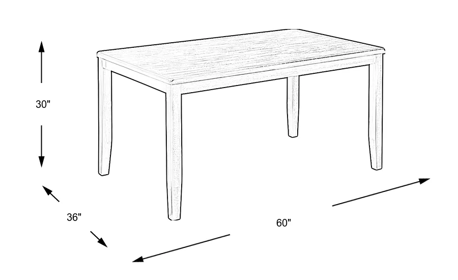Dimension Image. Please refer to the Dimension Tab on this page for dimension details.
