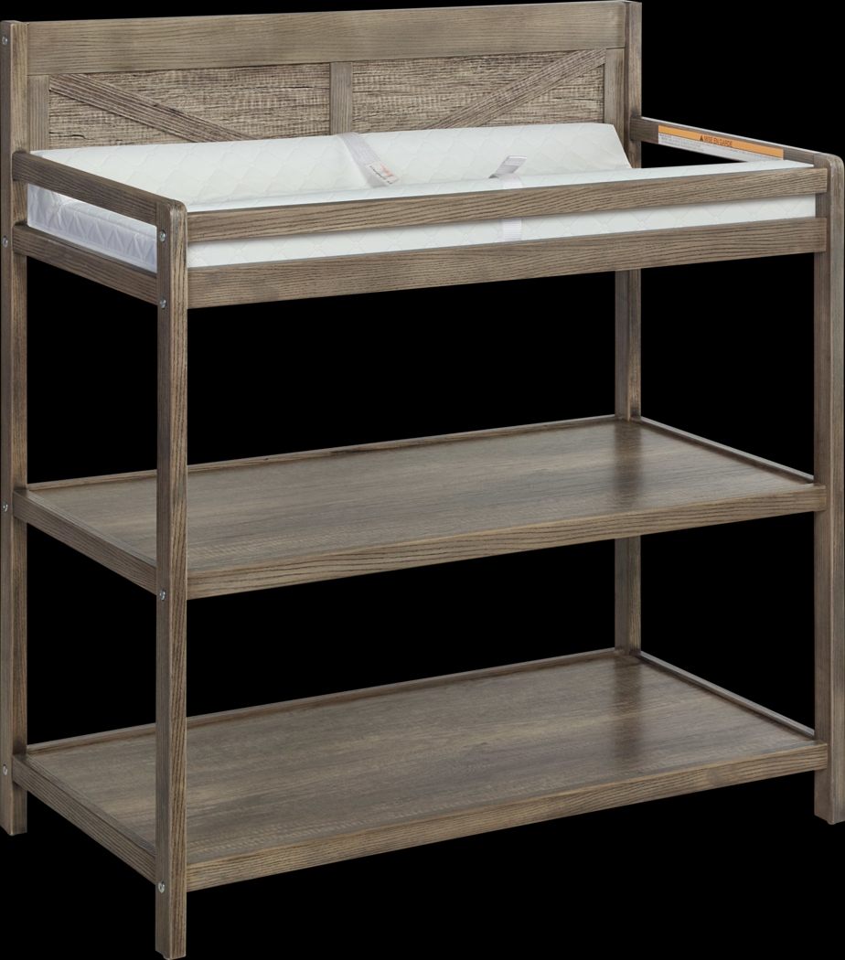 Kids Boysenberry Brown Changing Table - Thumbnail - Image 1