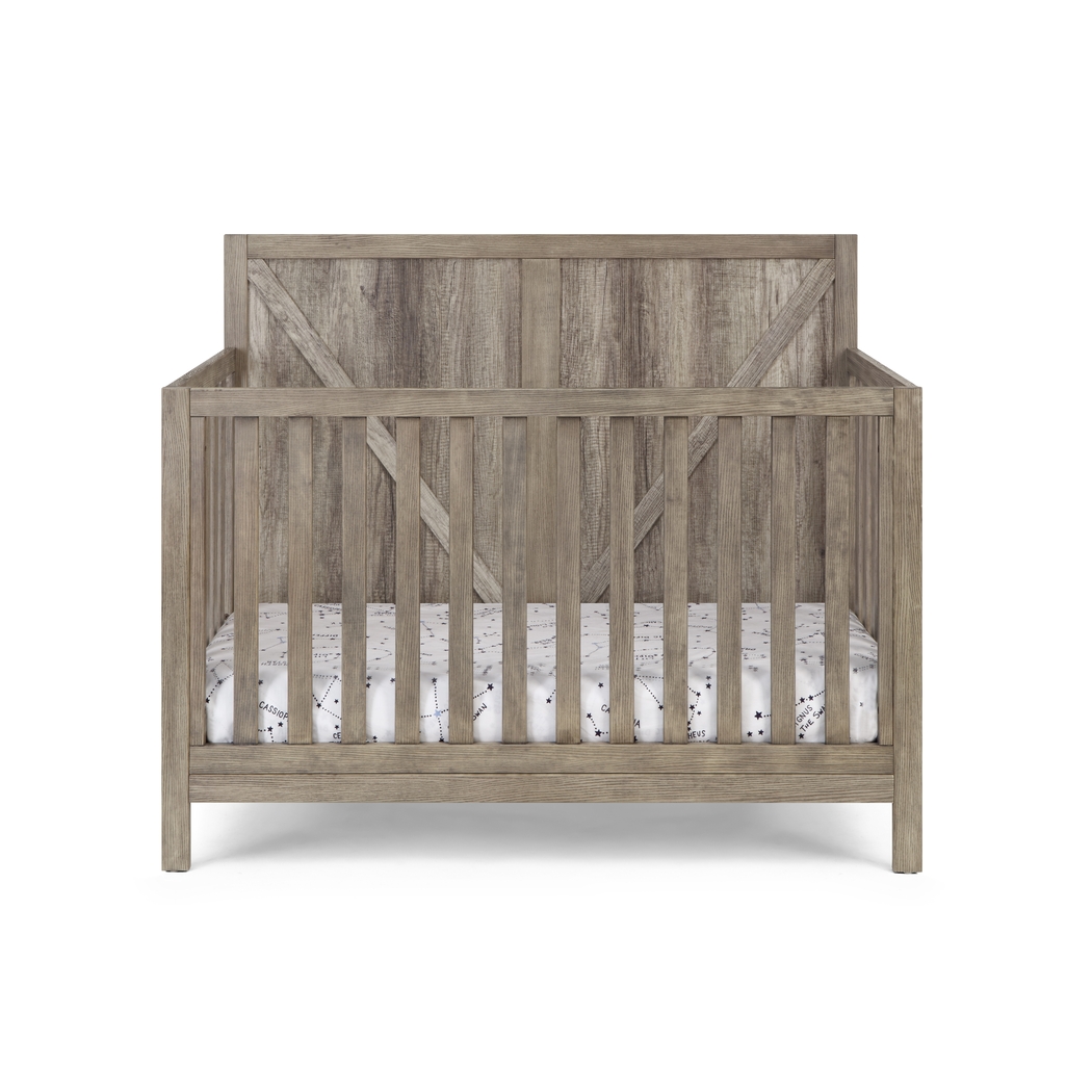 Kids Boysenberry Brown Crib - Thumbnail - Image 2