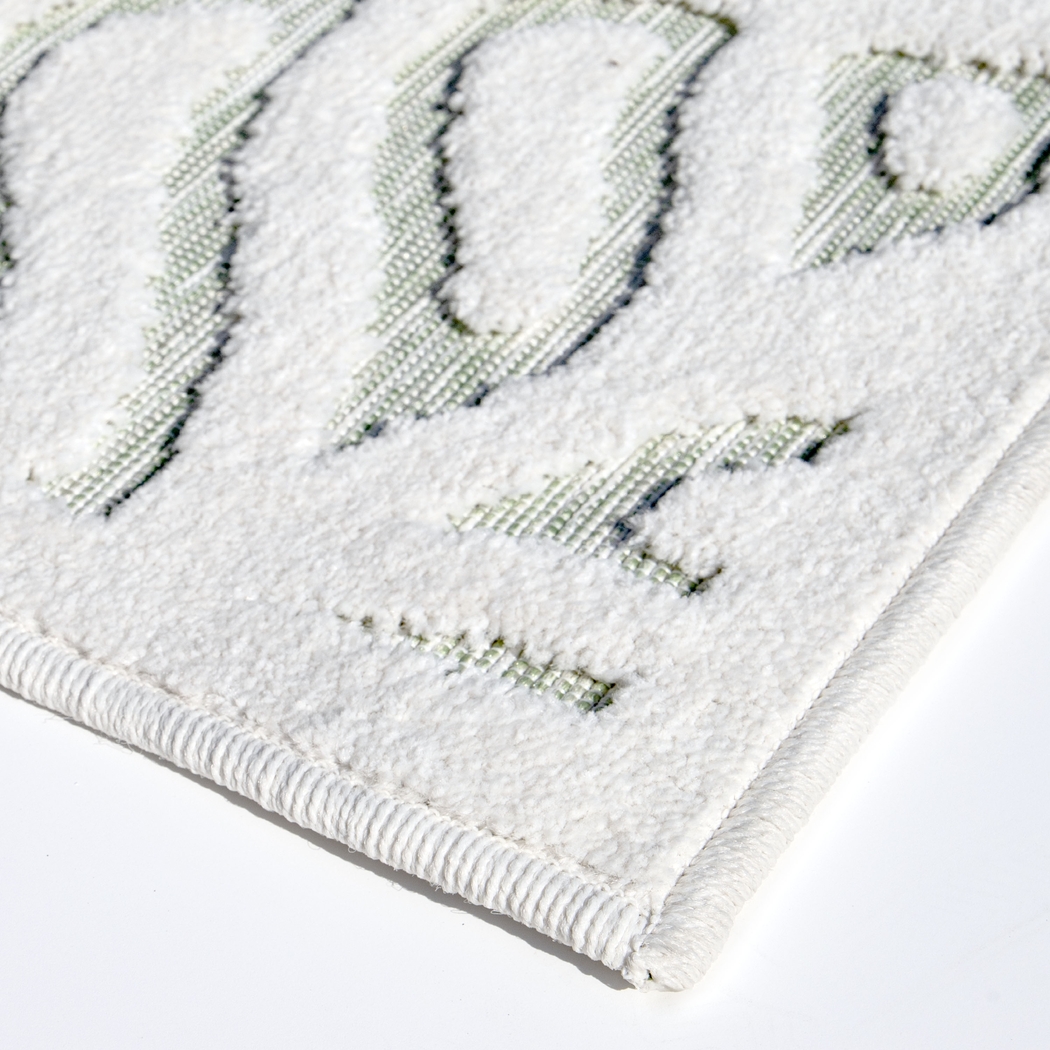 Boyum White 5'2 x 7'6 Rug - Thumbnail - Image 4