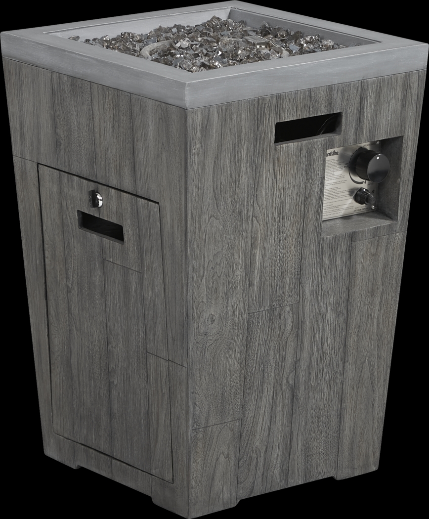 Bozeman Gray Outdoor Fire Pit - Thumbnail - Image 2