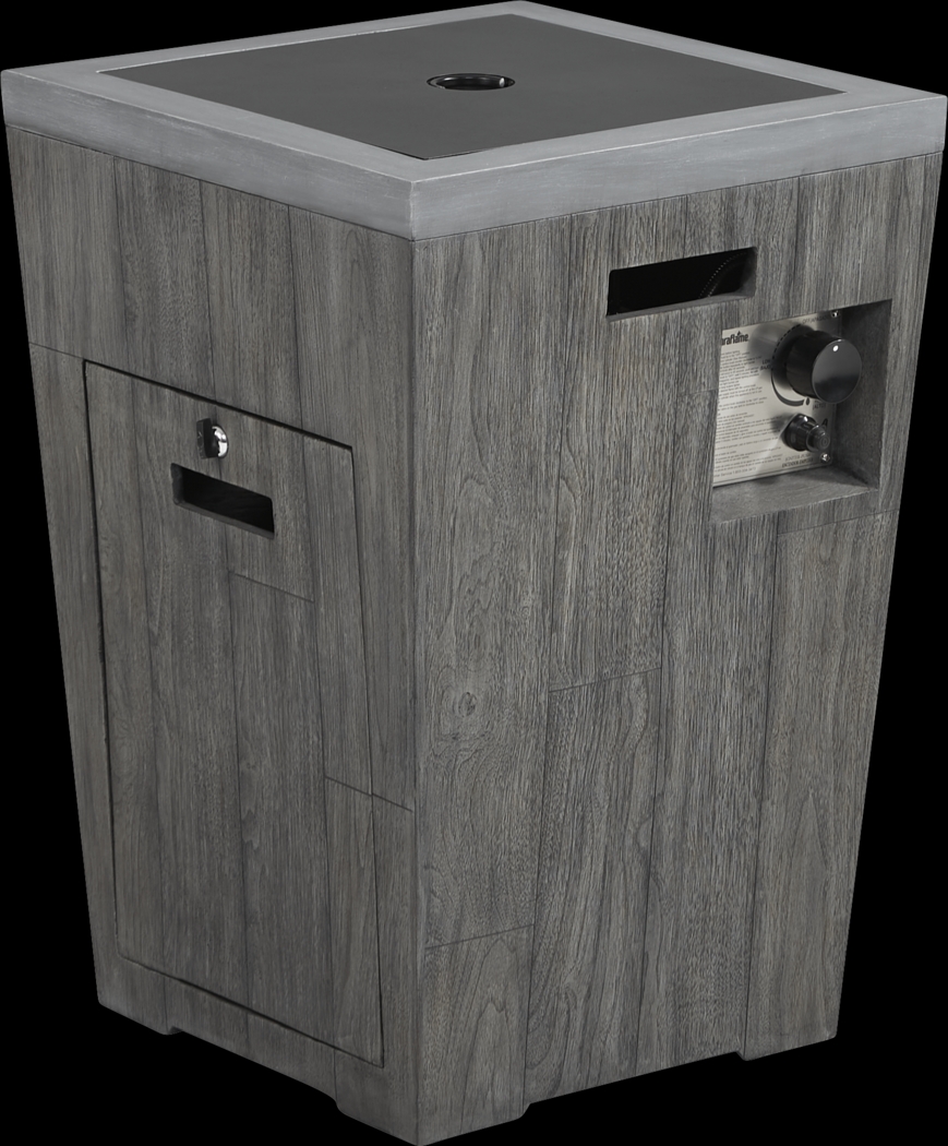 Bozeman Gray Outdoor Fire Pit - Thumbnail - Image 3