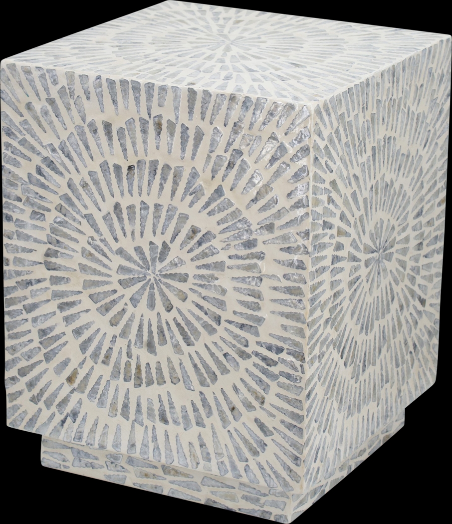 Bozzolo Gray Accent Stool - Thumbnail - Image 1