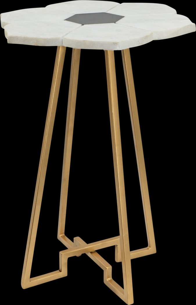 Bracana White Accent Table - Thumbnail - Image 1