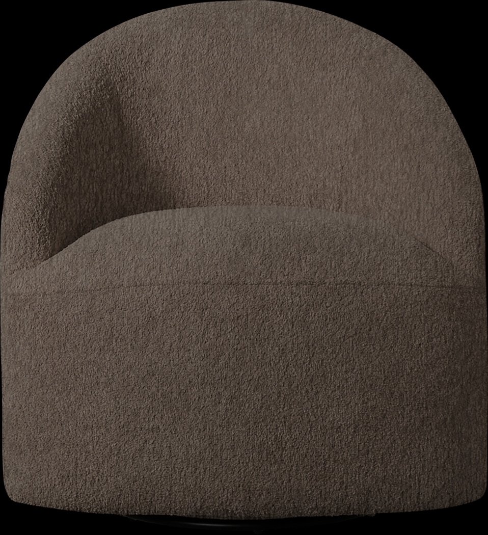 Bracewood Brown Swivel Accent Chair - Thumbnail - Image 3