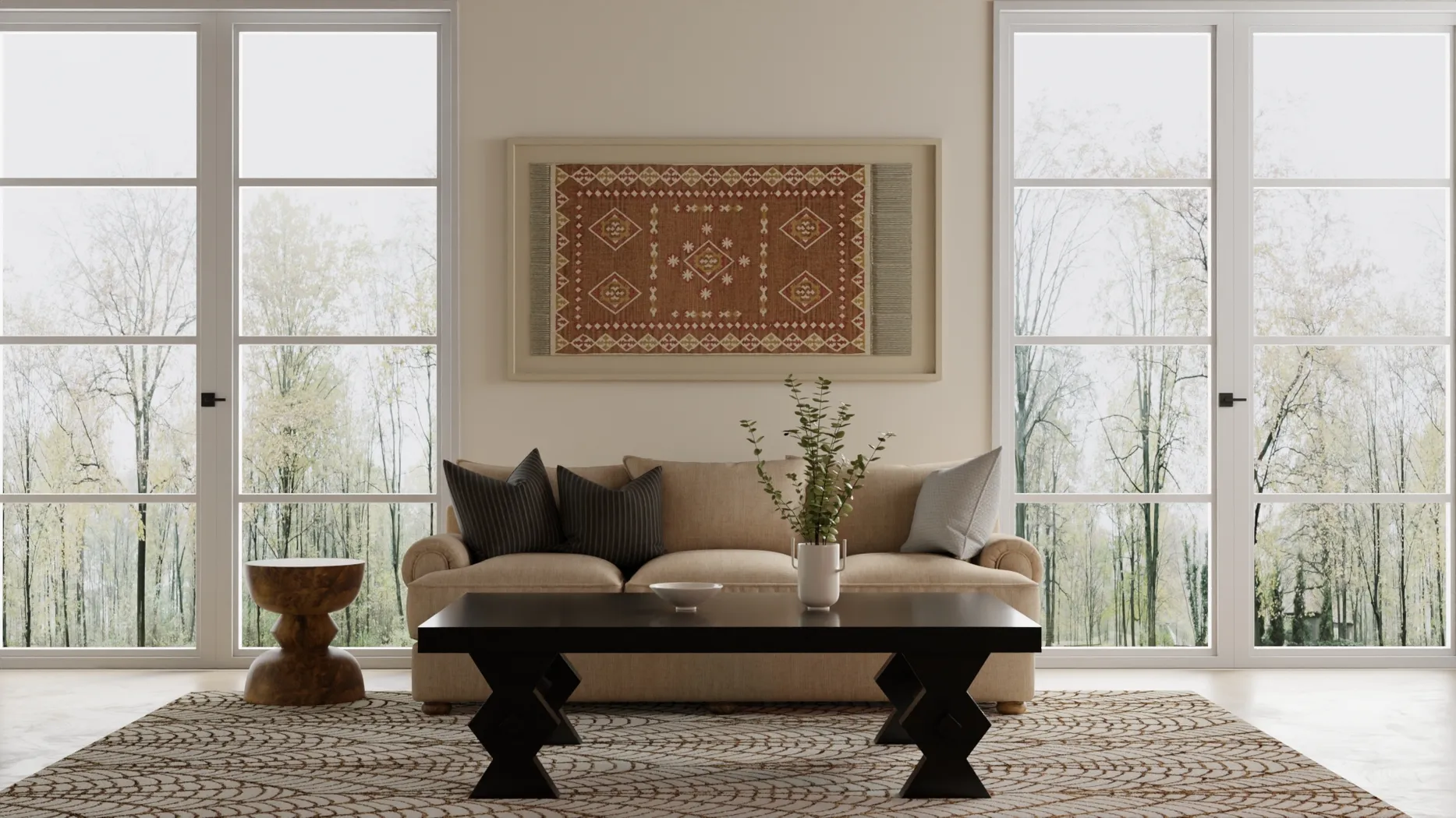 Brack Cream 8' x 10' Rug - Image 2