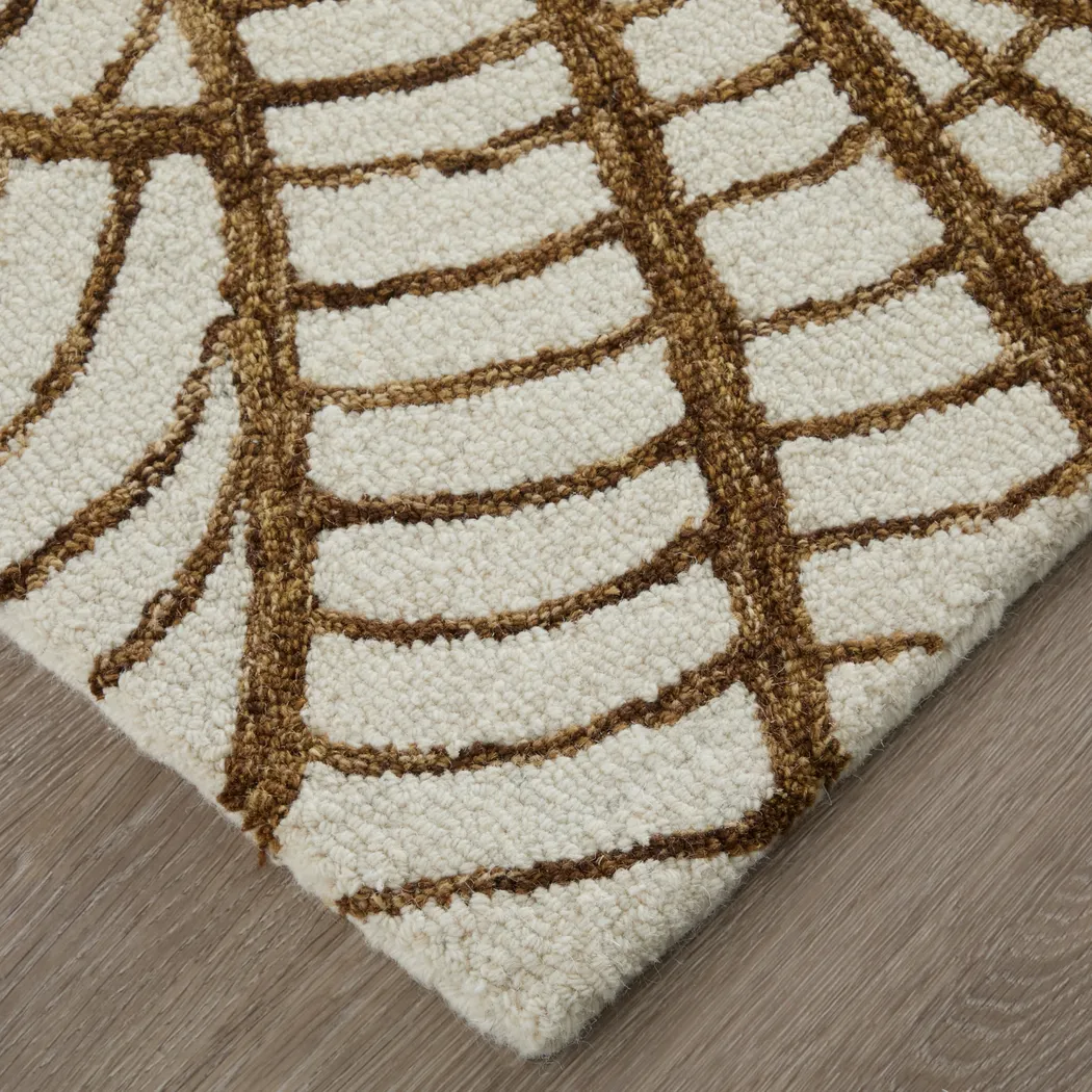Brack Cream 8' x 10' Rug - Image 3