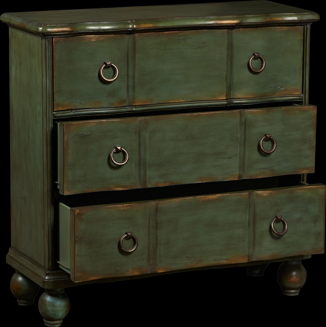 Bracknell Green Accent Cabinet - Thumbnail - Image 2