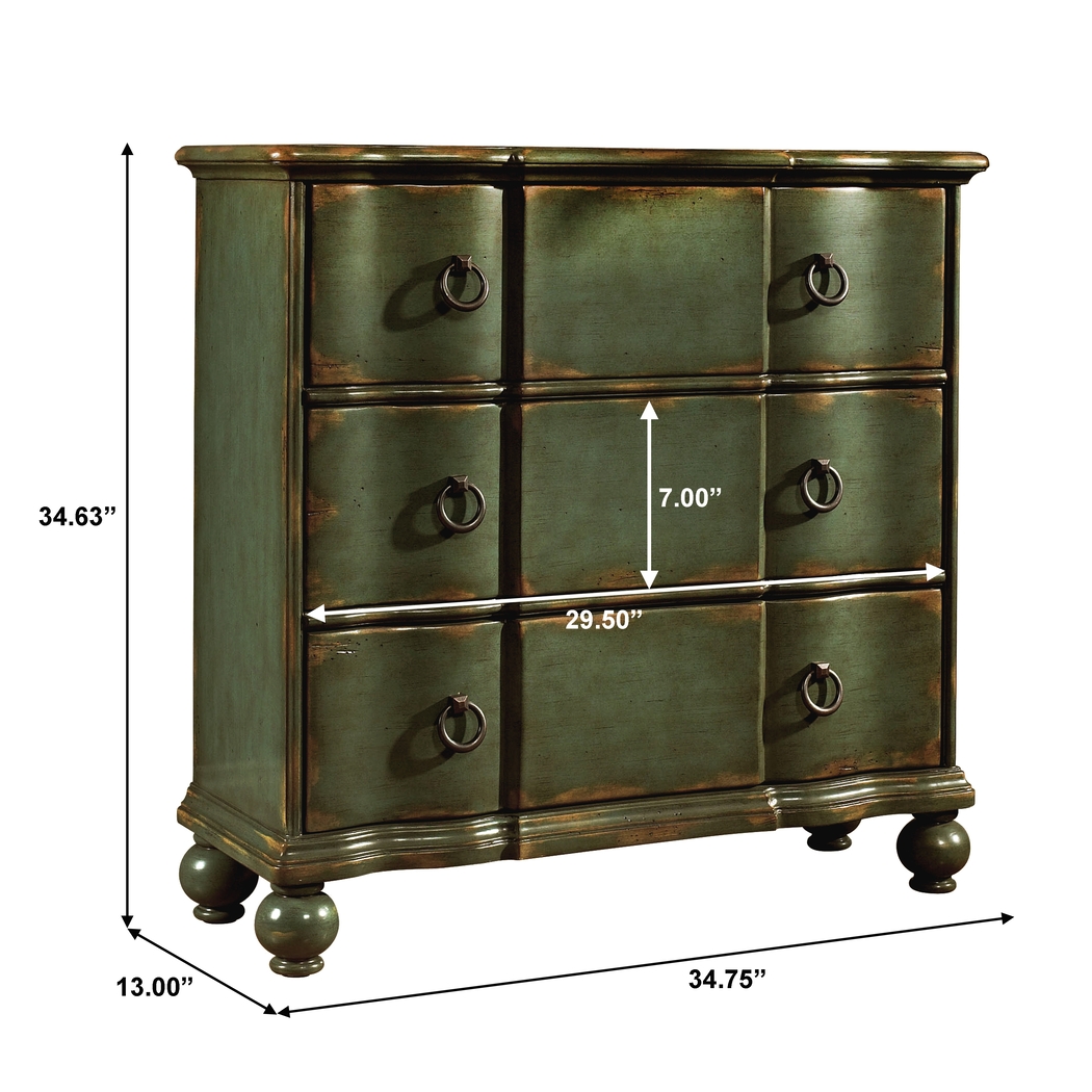 Bracknell Green Accent Cabinet - Thumbnail - Image 7
