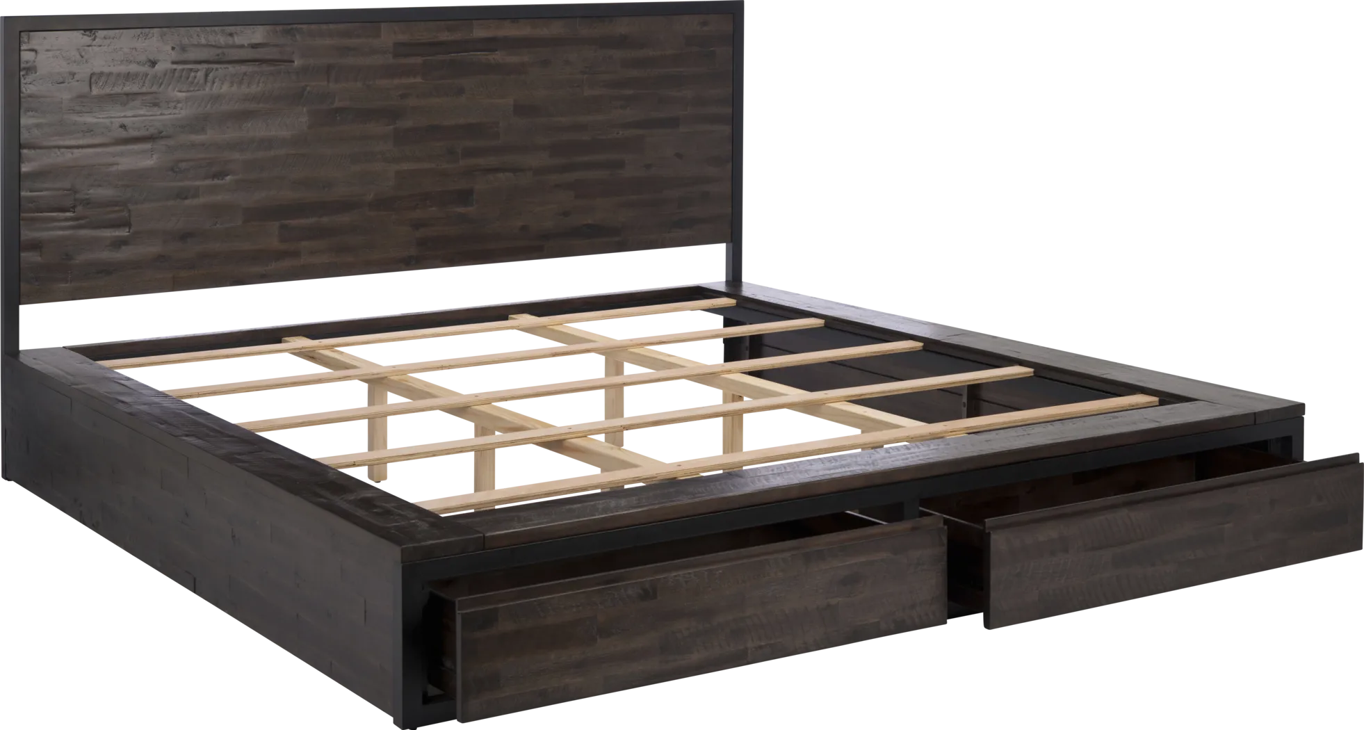 Bracon Brown King Storage Bed - Thumbnail - Image 10