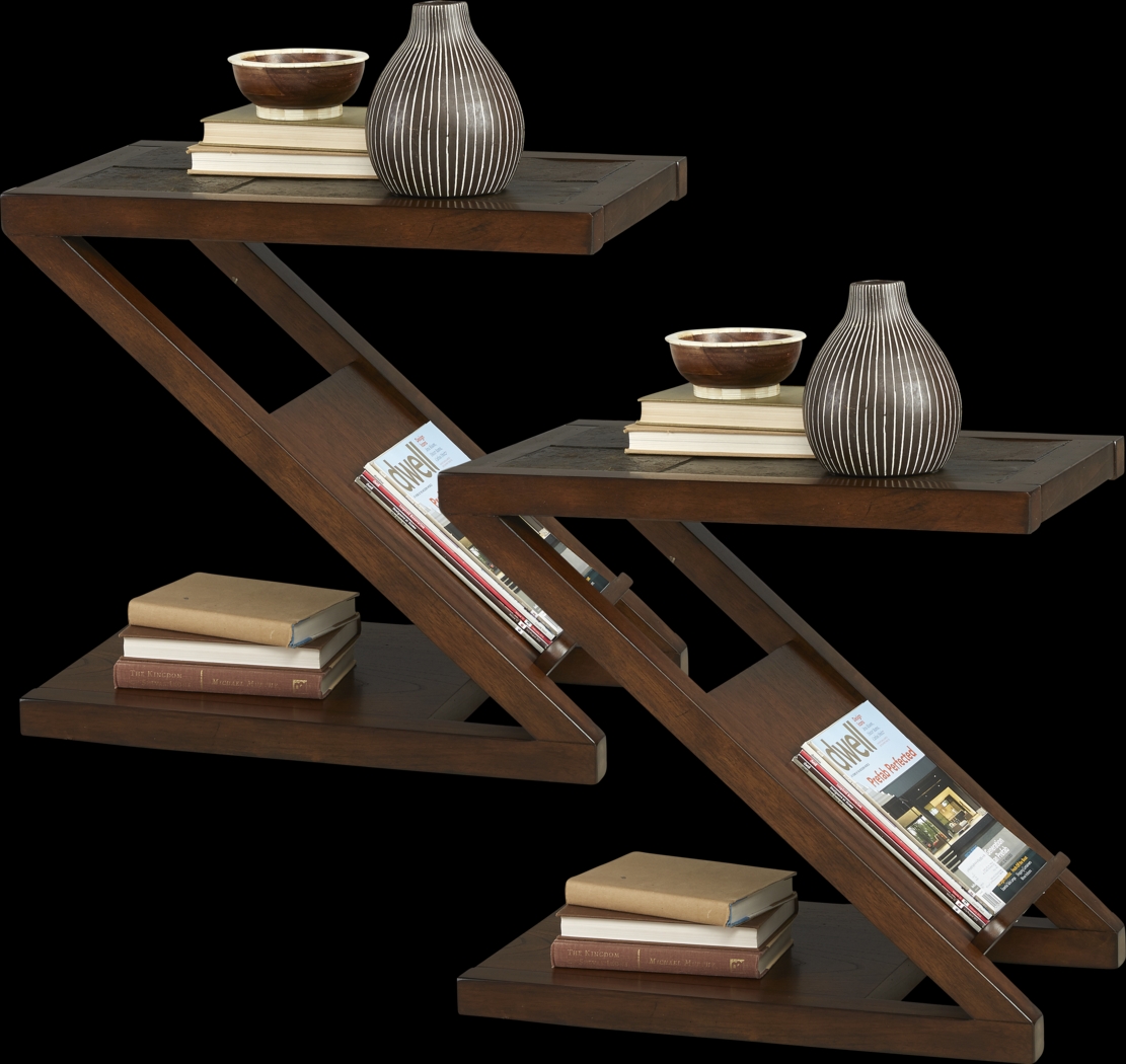 Brad Brown 2 Pc Table Set - Thumbnail - Image 1