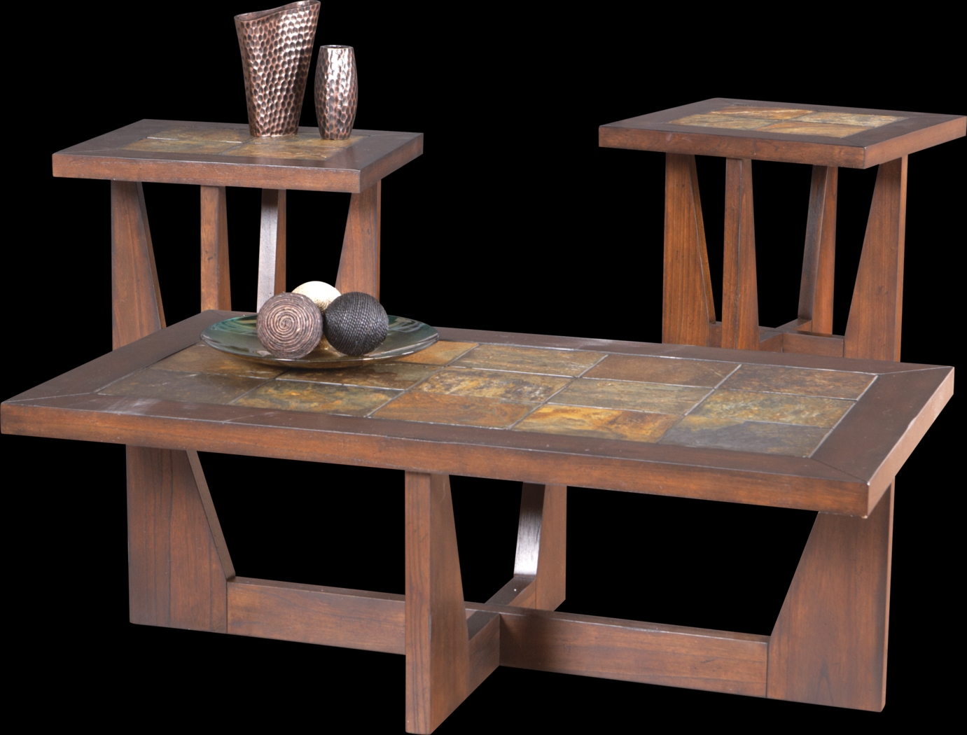 Italo Brown Leather 5 Pc Living Room with Reclining Sofa - Thumbnail - Image 5