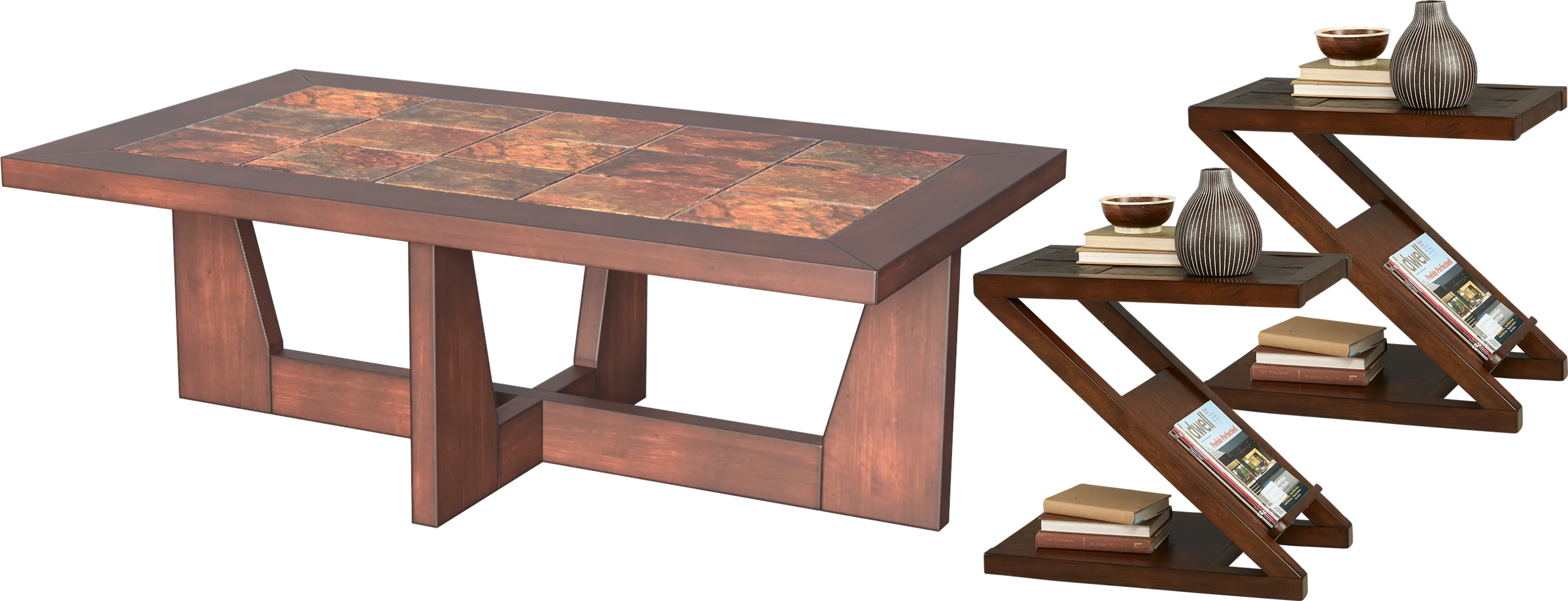 Alpen Ridge Silt 7 Pc Reclining Living Room - Thumbnail - Image 11