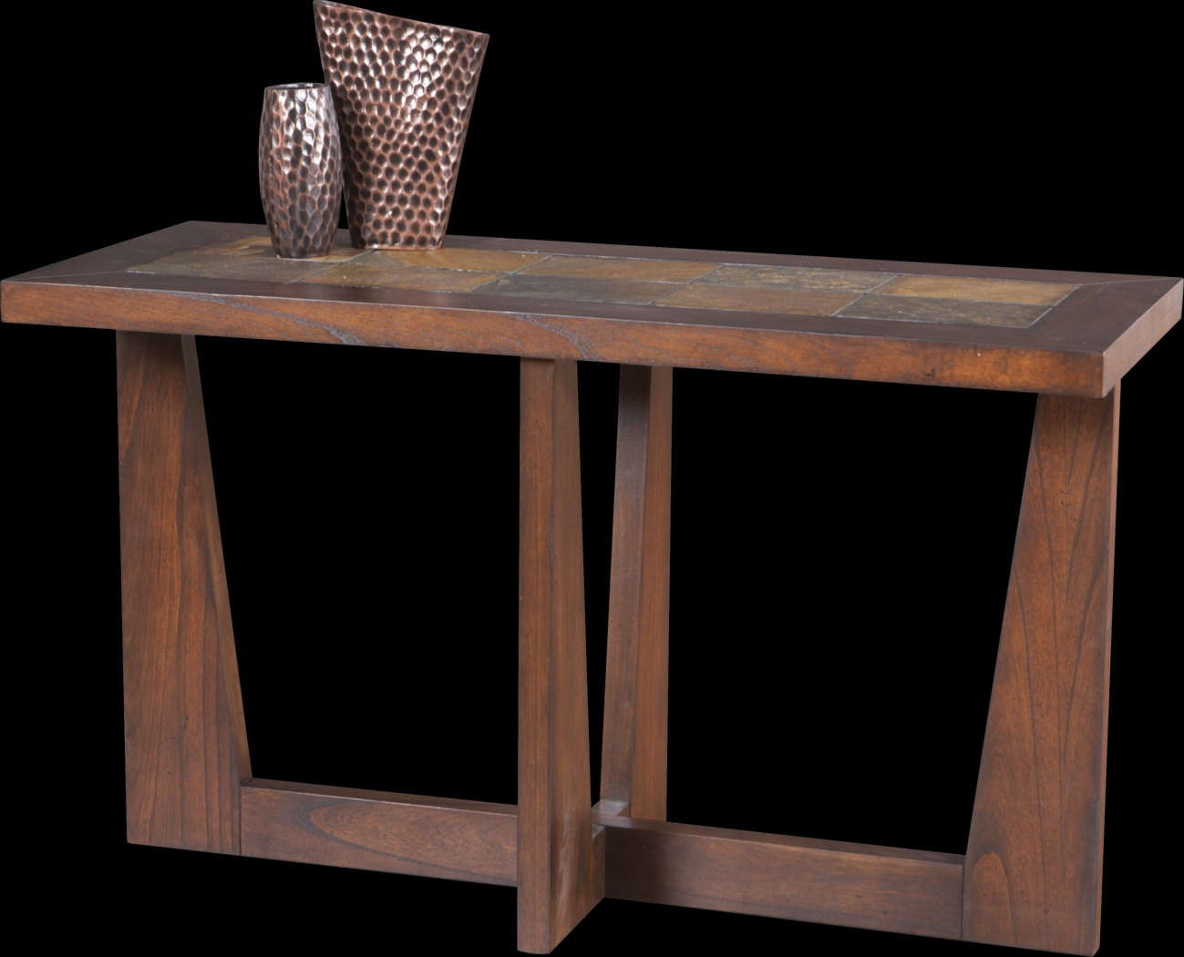 Brad Brown Sofa Table - Thumbnail - Image 1