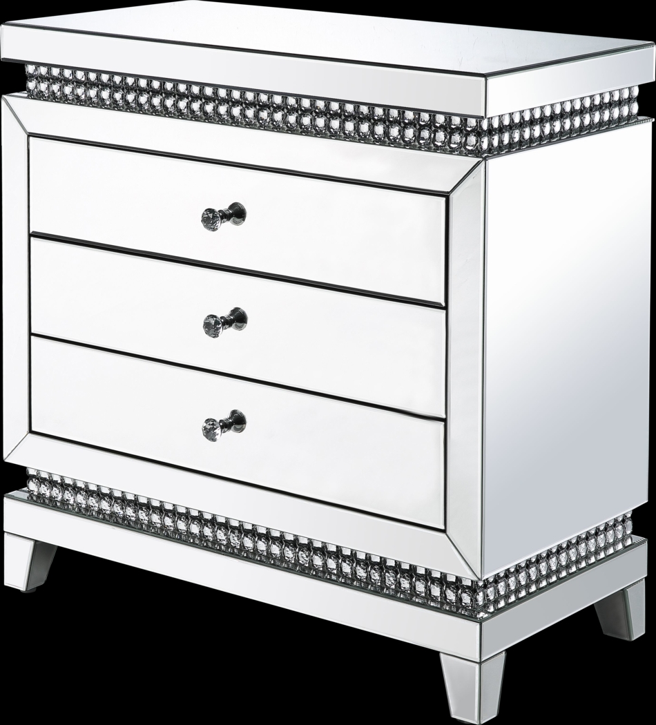Bradbe Silver Accent Cabinet - Thumbnail - Image 1