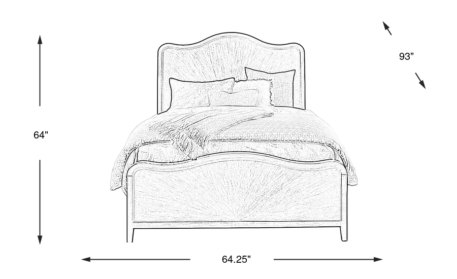 Dimension Image. Please refer to the Dimension Tab on this page for dimension details.