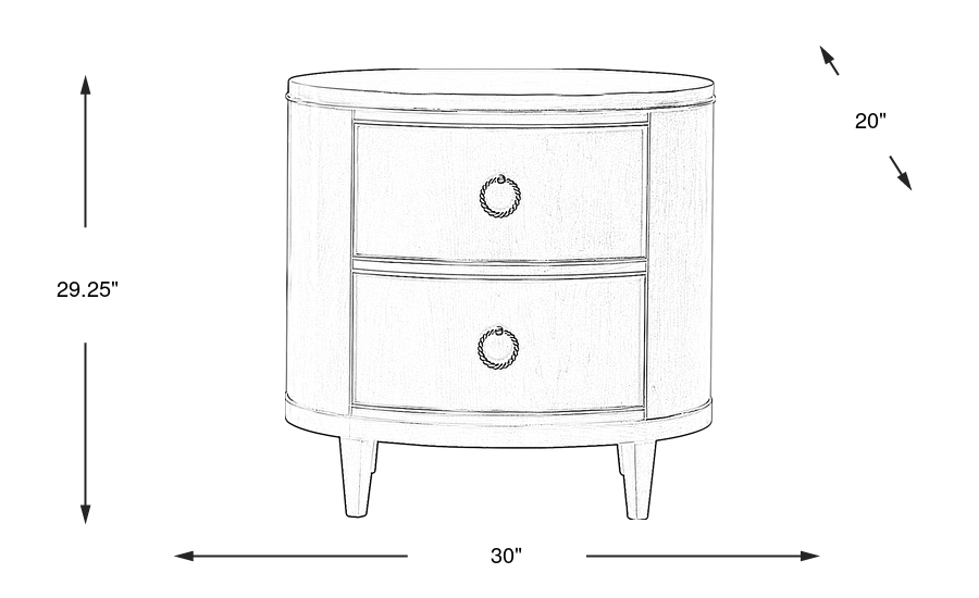 Dimension Image. Please refer to the Dimension Tab on this page for dimension details.