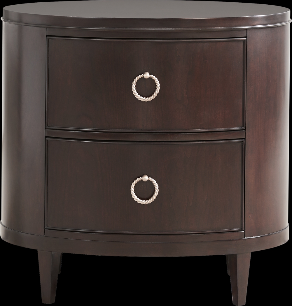 Bradbury Brown Cherry Finish 7 Pc Queen Panel Bedroom - Thumbnail - Image 10