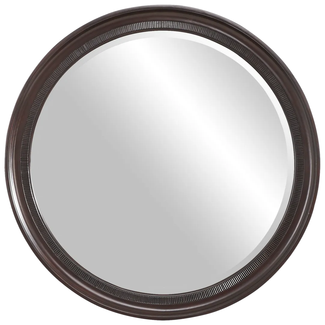 brown cherry mirror