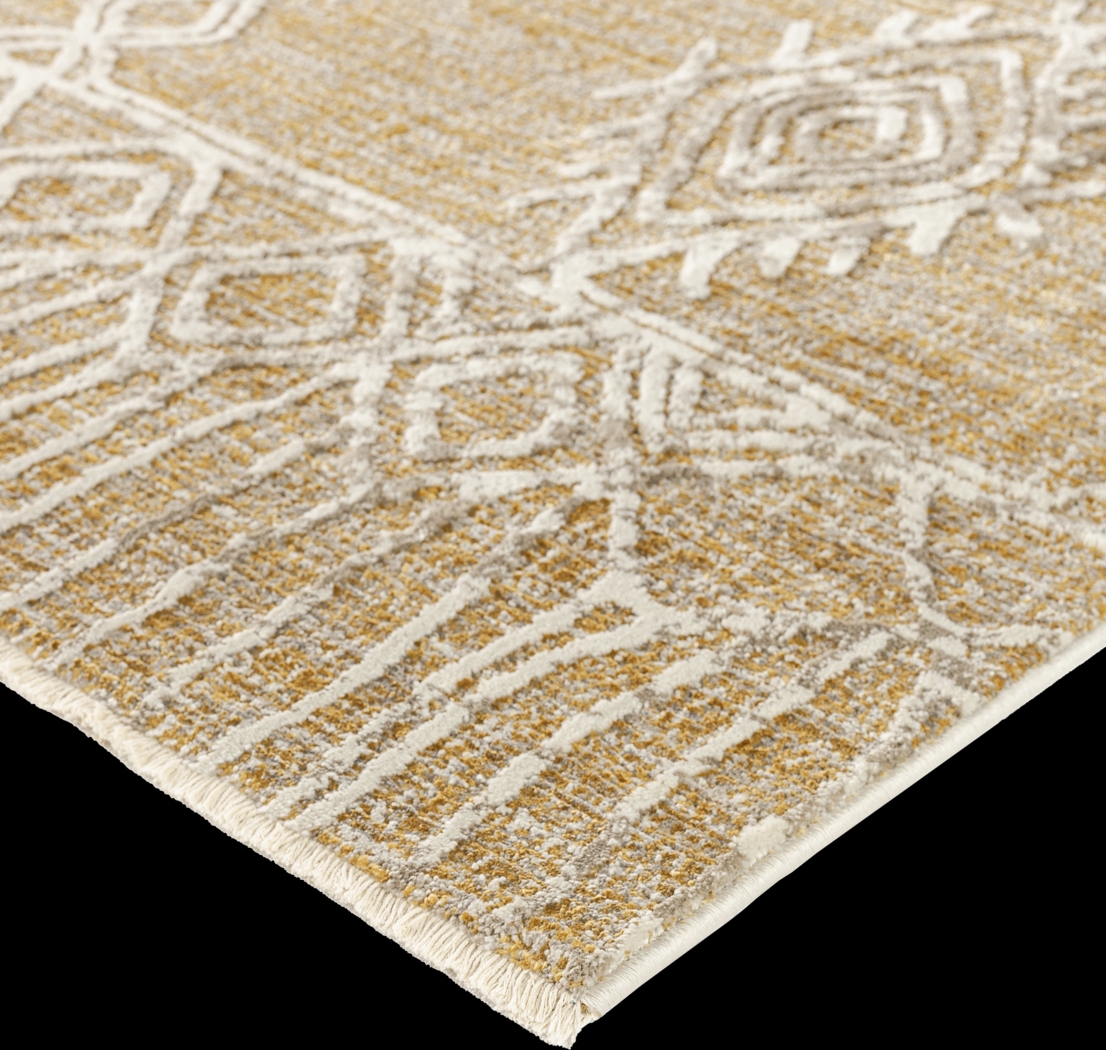 Bradden Gold 5'3 x 7'7 Rug - Thumbnail - Image 3