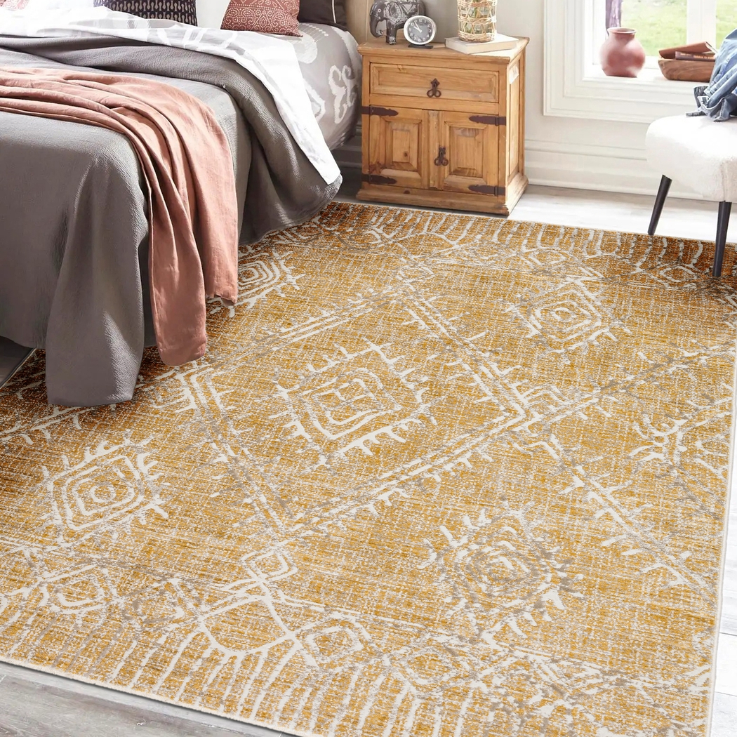 Bradden Gold 7'9 x 10' Rug - Thumbnail - Image 2