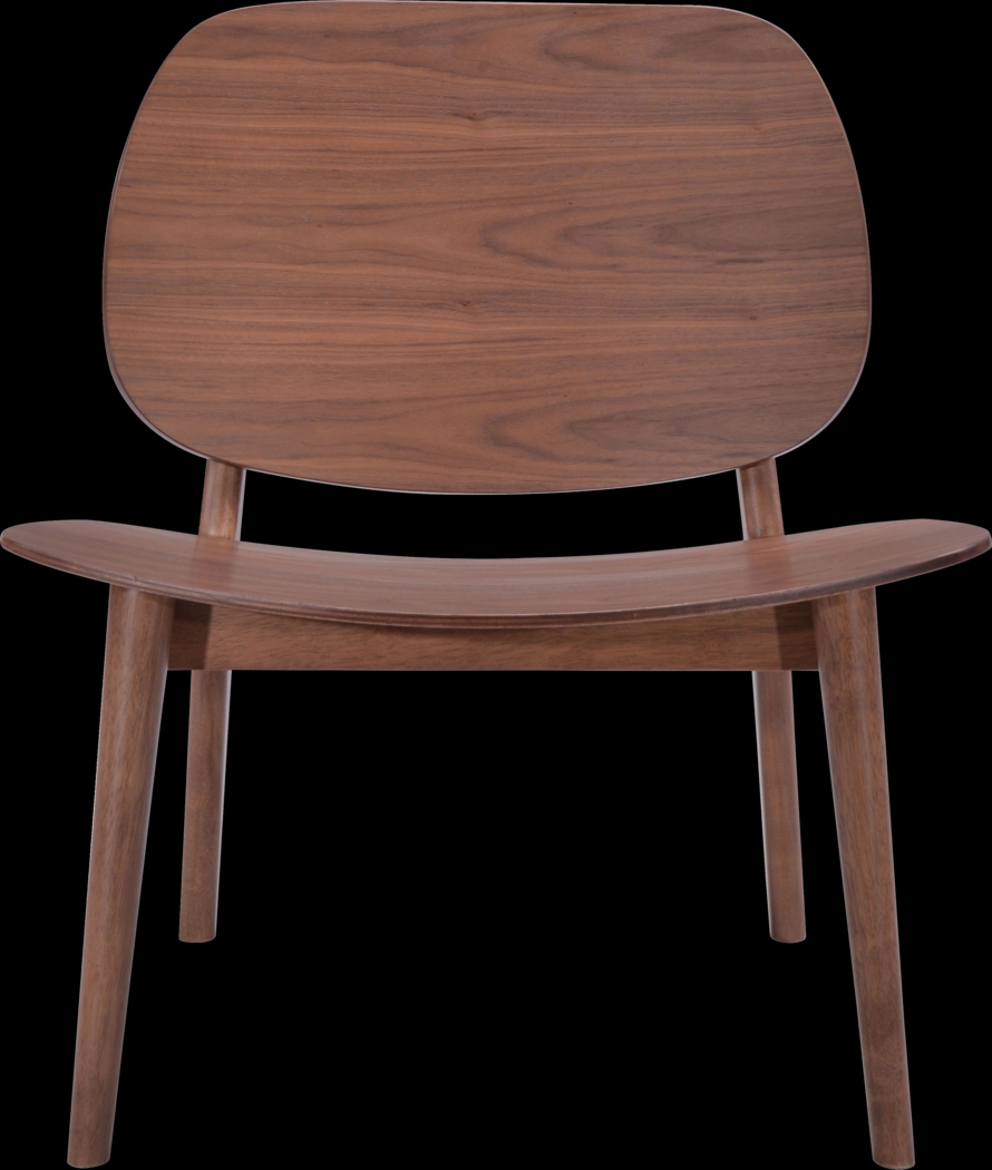 Braddus Walnut Accent Chair - Thumbnail - Image 3