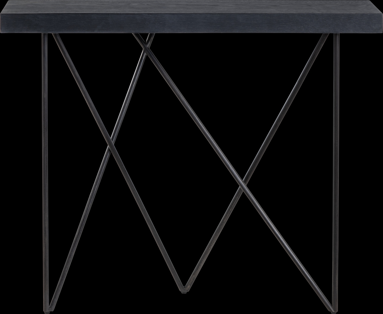 Bradetich Black Console Table - Thumbnail - Image 2