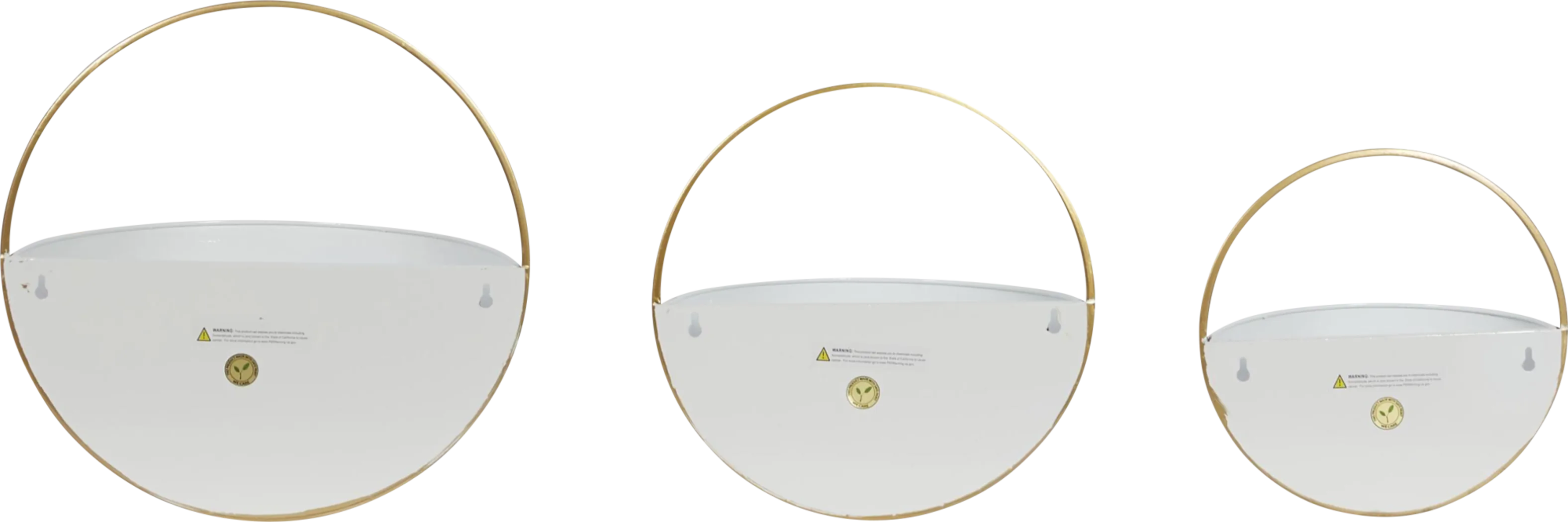 Bradger White Planter, Set of 3 - Image 4