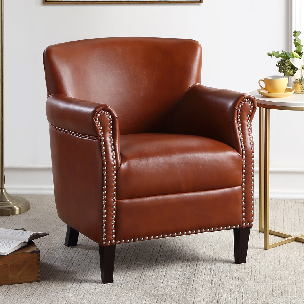 Bradhurst Brown Accent Chair - Thumbnail - Image 6