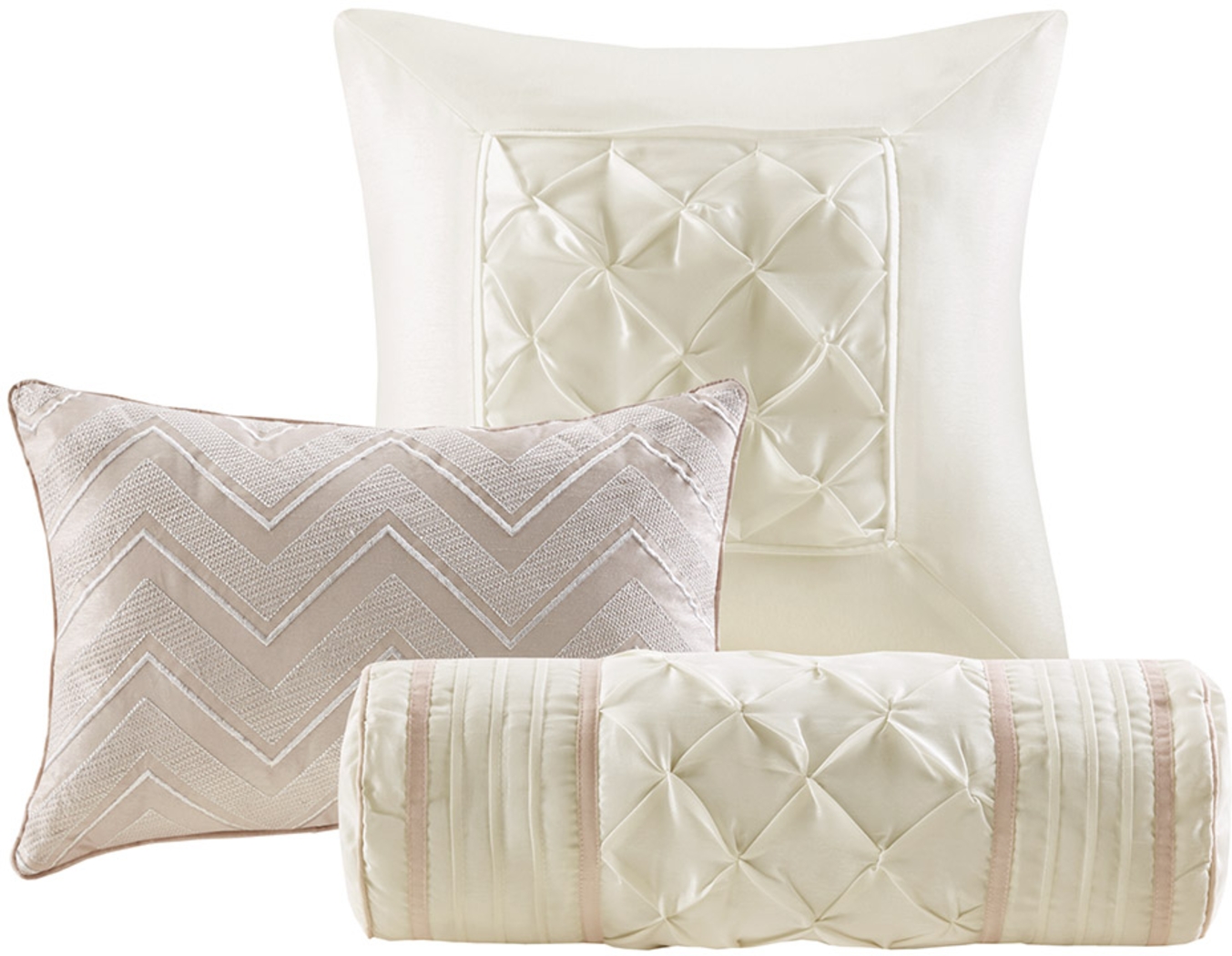 Bradish Blush 7 Pc Full Comforter Set - Thumbnail - Image 3