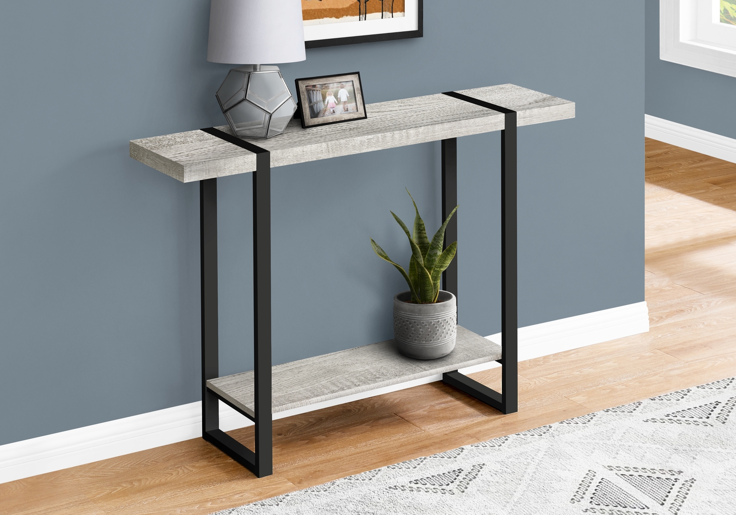 Bradner Gray Sofa Table - Thumbnail - Image 8