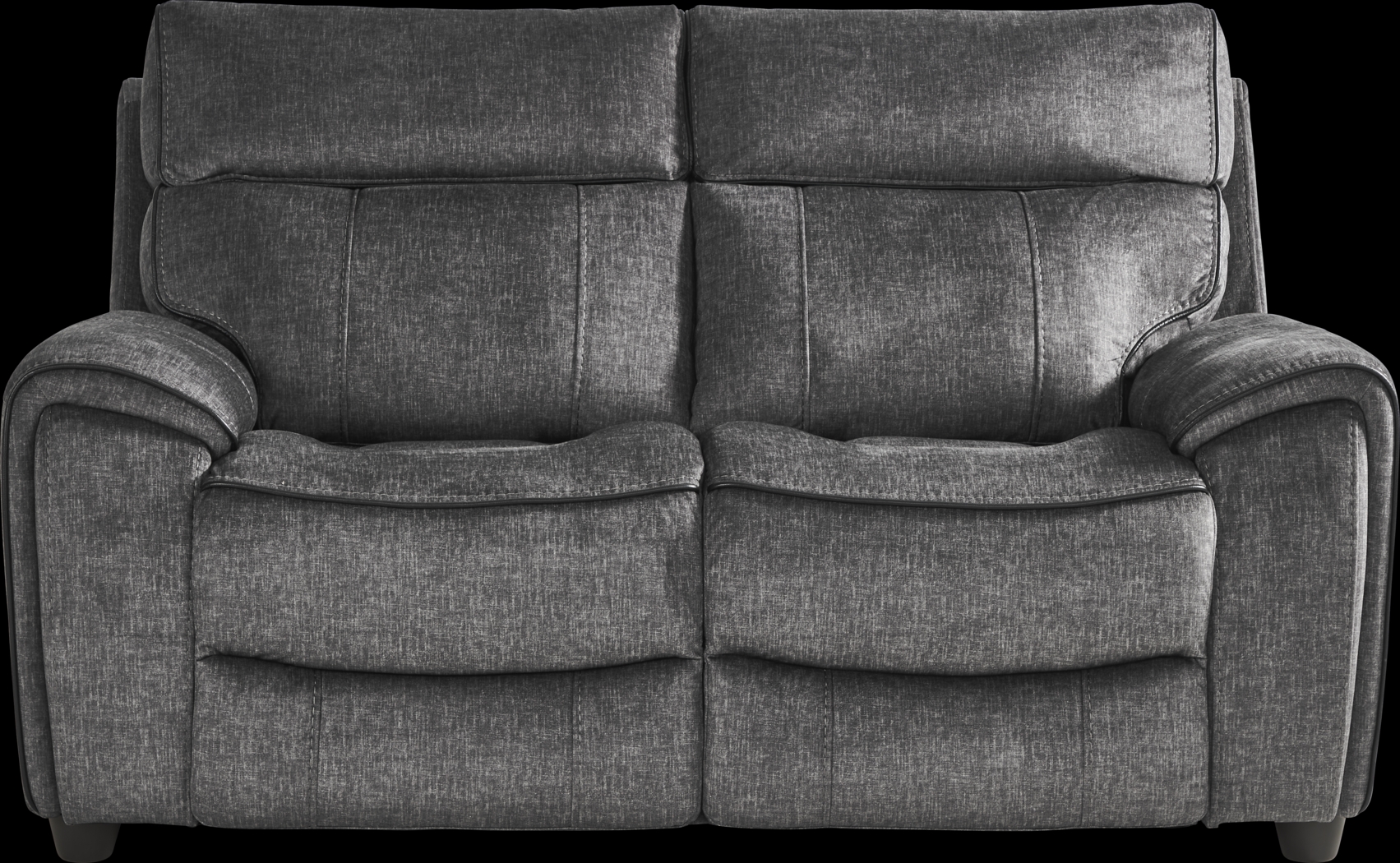 Bradshaw Place Dark Gray 5 Pc Living Room with Reclining Sofa - Thumbnail - Image 7