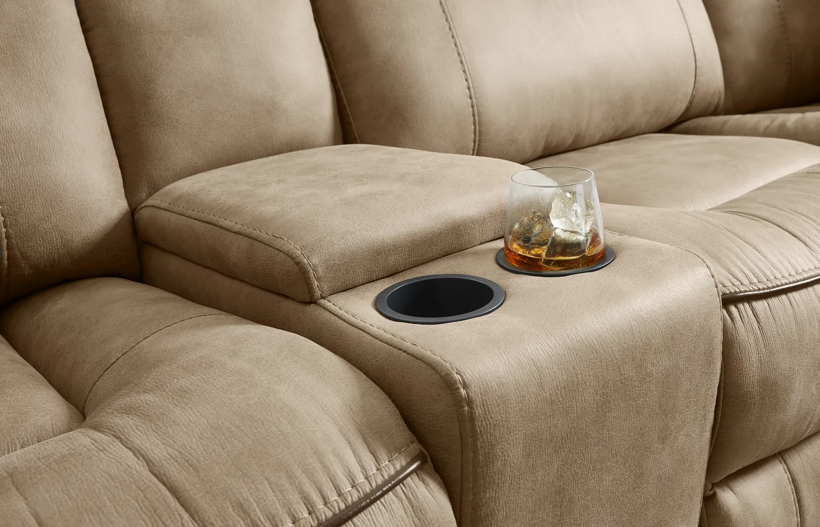 Bradshaw Place Stone 6 Pc Dual Power Reclining Sectional - Thumbnail - Image 8