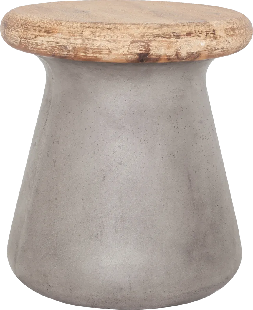 Brae Gray Outdoor Stool - Thumbnail - Image 6