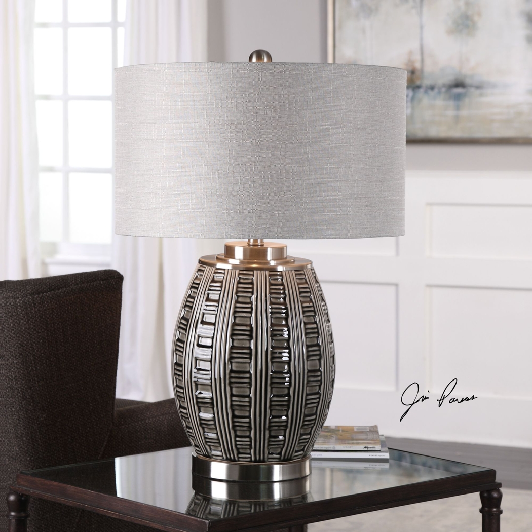 Braeburn Bluff Gray Lamp - Thumbnail - Image 3