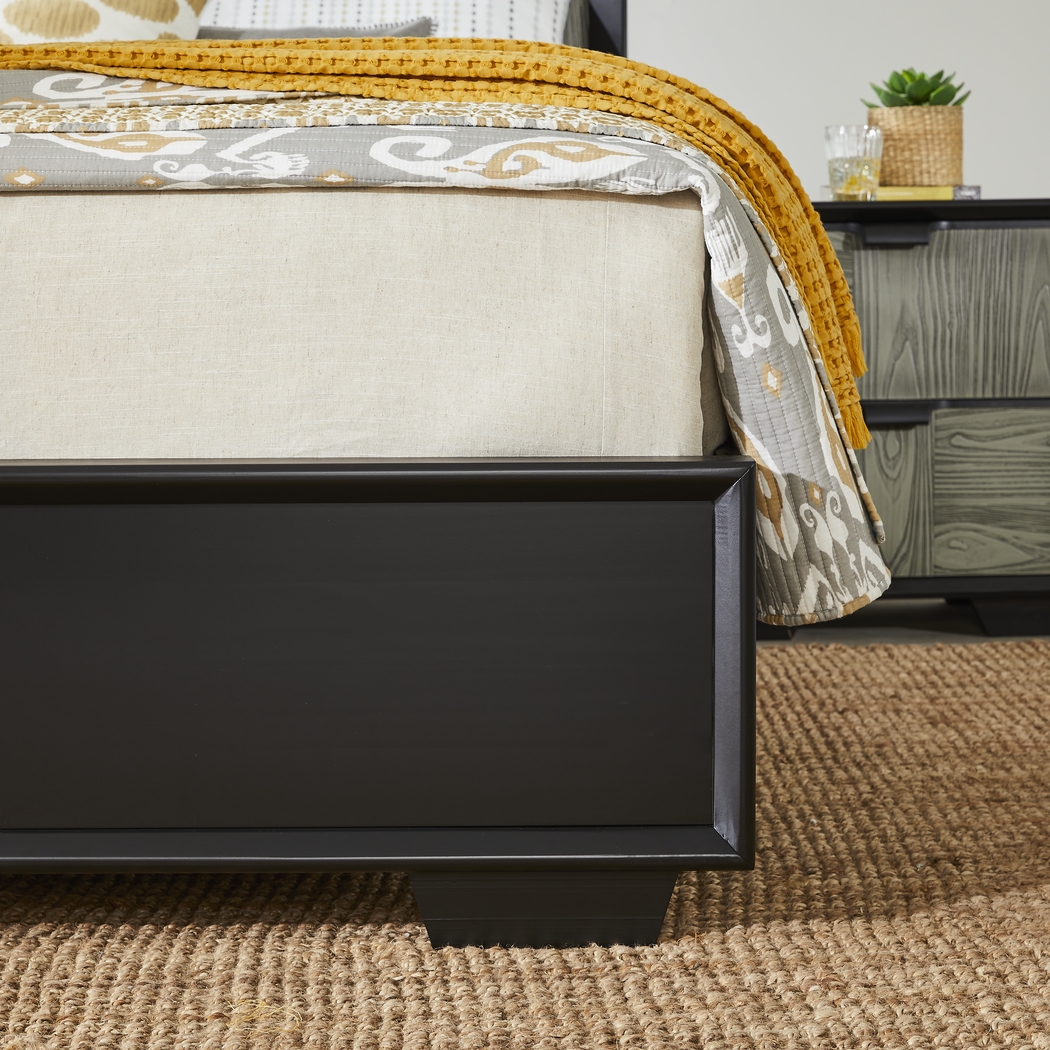 Braedin Black 5 Pc King Bedroom - Thumbnail - Image 4