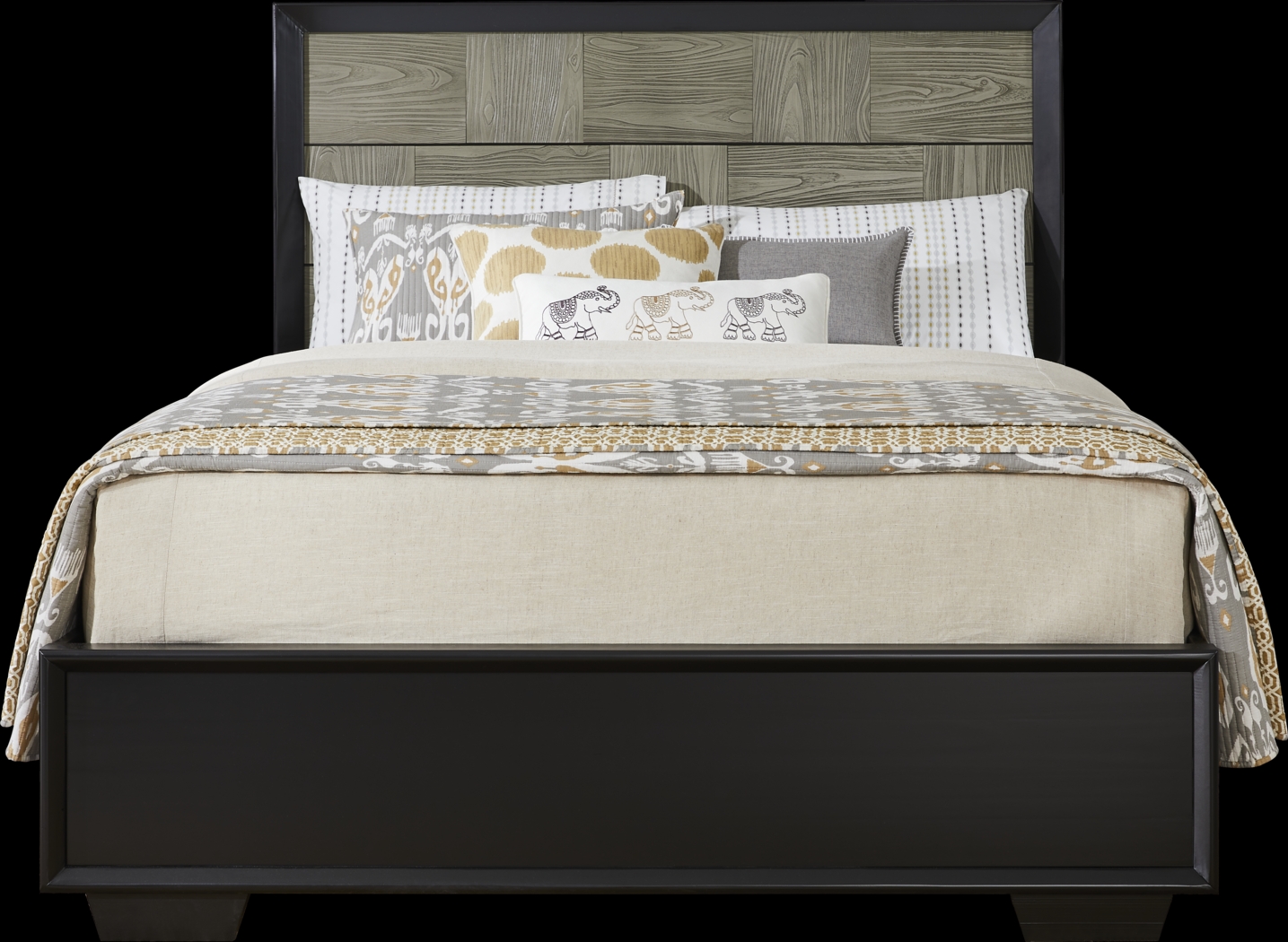 Braedin Black 5 Pc King Bedroom - Thumbnail - Image 2