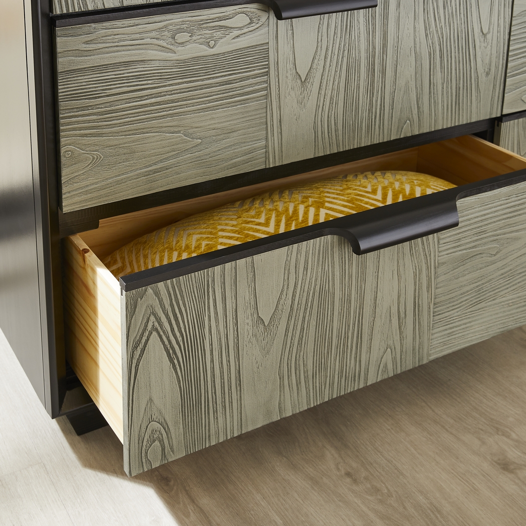 Braedin Black 7 Pc Queen Bedroom - Thumbnail - Image 7