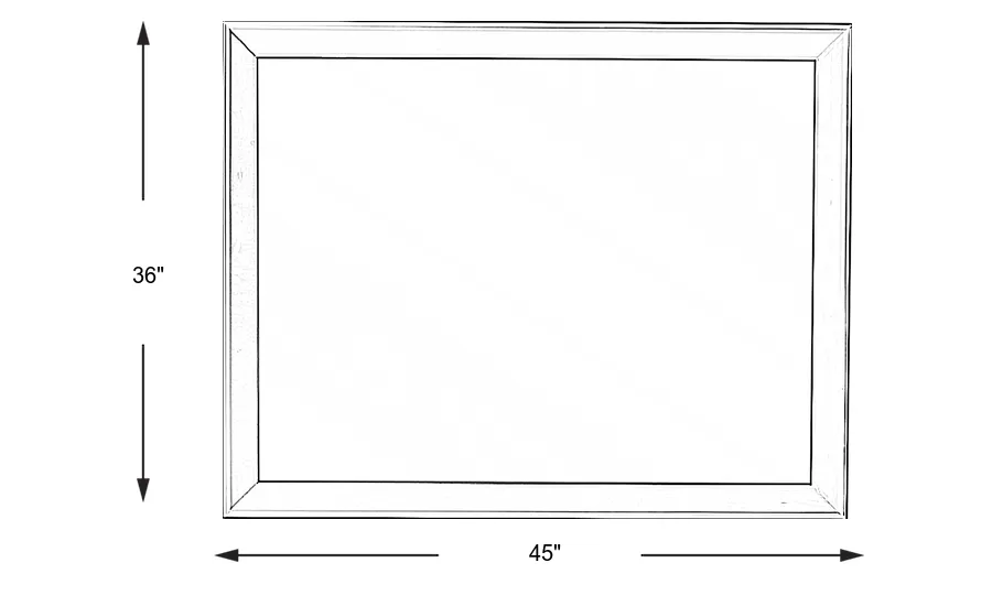 Dimension Image. Please refer to the Dimension Tab on this page for dimension details.