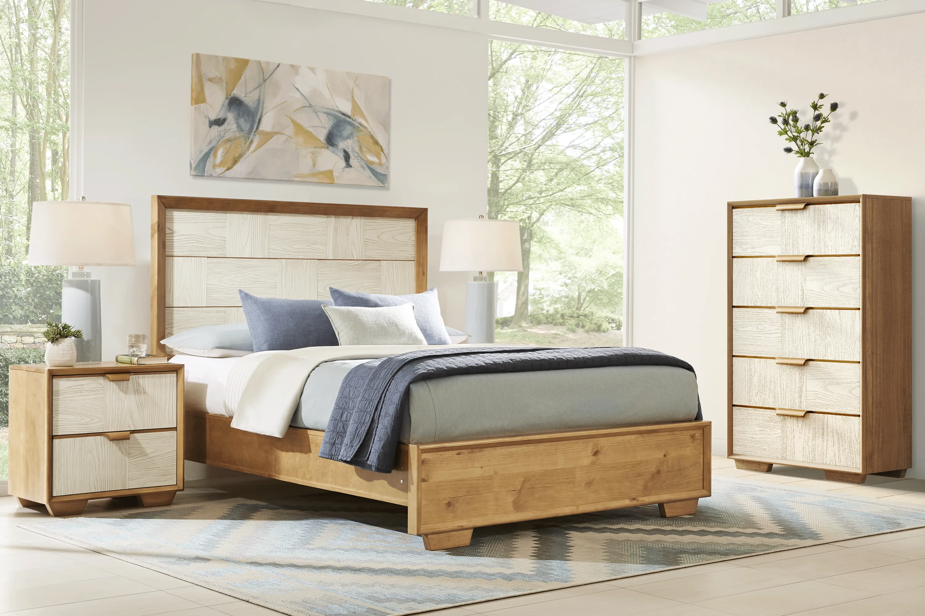 Braedin Pecan 5 Pc King Bedroom - Thumbnail - Image 1
