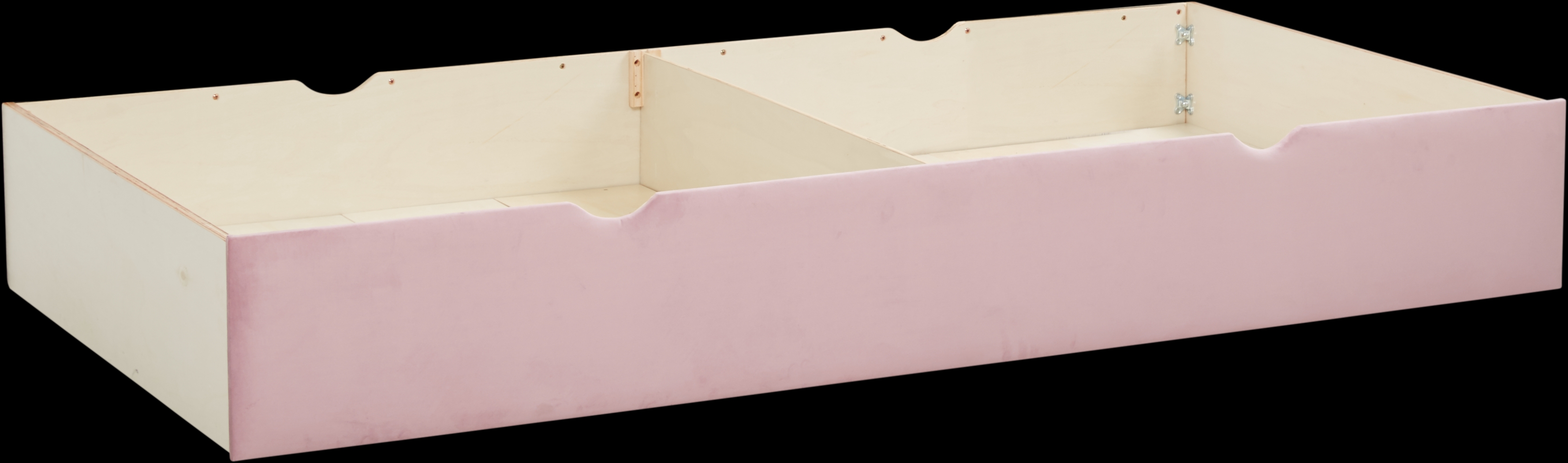 Braelynn Pink Twin Storage Trundle - Thumbnail - Image 1