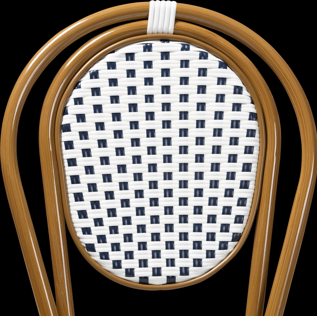 Braganza Blue Dining Chair, Set of 2 - Thumbnail - Image 4